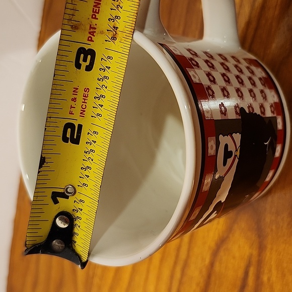 Vintage Linda Morgan Sheep Ceramic Coffee Mug, C-handle - Picture 6 of 7